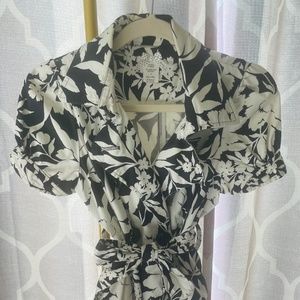 Shirt dress short sleeve